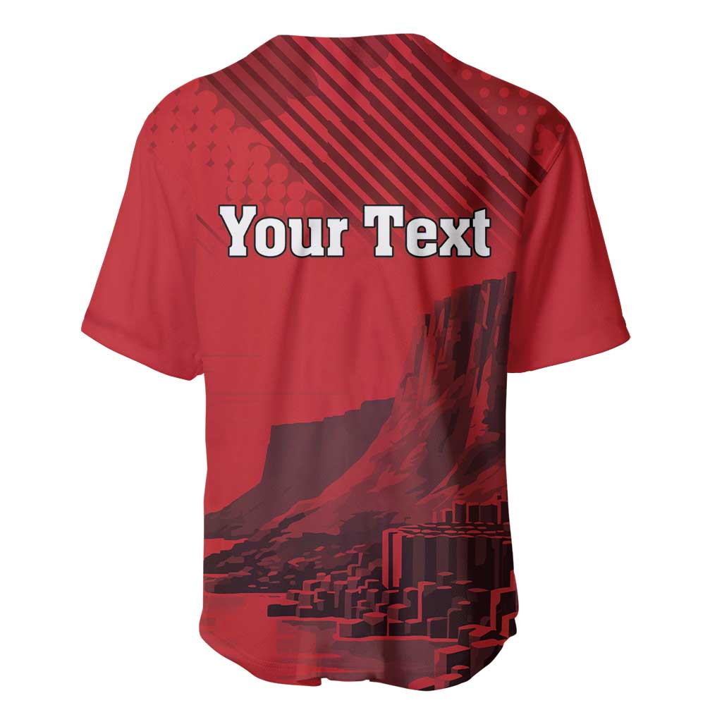 Personalized Northern Ireland Baseball Jersey Giant’s Causeway Retro Style