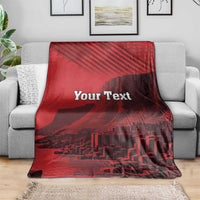 Personalized Northern Ireland Blanket Giant’s Causeway Retro Style