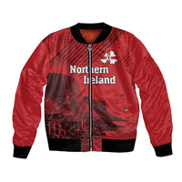 Personalized Northern Ireland Bomber Jacket Giant’s Causeway Retro Style