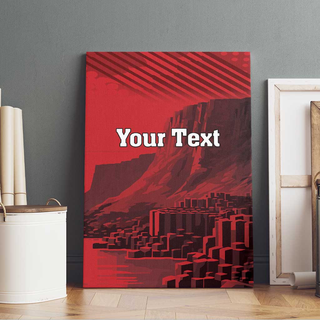 Personalized Northern Ireland Canvas Wall Art Giant’s Causeway Retro Style