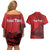 Personalized Northern Ireland Couples Matching Off Shoulder Short Dress and Hawaiian Shirt Giant’s Causeway Retro Style
