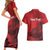 Personalized Northern Ireland Couples Matching Short Sleeve Bodycon Dress and Hawaiian Shirt Giant’s Causeway Retro Style