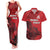 Personalized Northern Ireland Couples Matching Tank Maxi Dress and Hawaiian Shirt Giant’s Causeway Retro Style