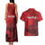 Personalized Northern Ireland Couples Matching Tank Maxi Dress and Hawaiian Shirt Giant’s Causeway Retro Style