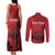 Personalized Northern Ireland Couples Matching Tank Maxi Dress and Long Sleeve Button Shirt Giant’s Causeway Retro Style