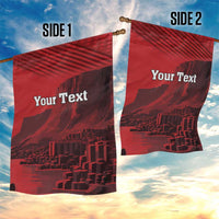 Personalized Northern Ireland Garden Flag Giant’s Causeway Retro Style