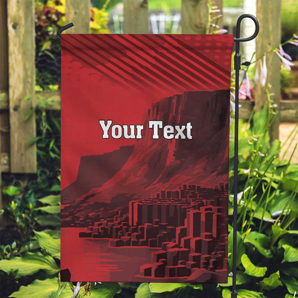 Personalized Northern Ireland Garden Flag Giant’s Causeway Retro Style