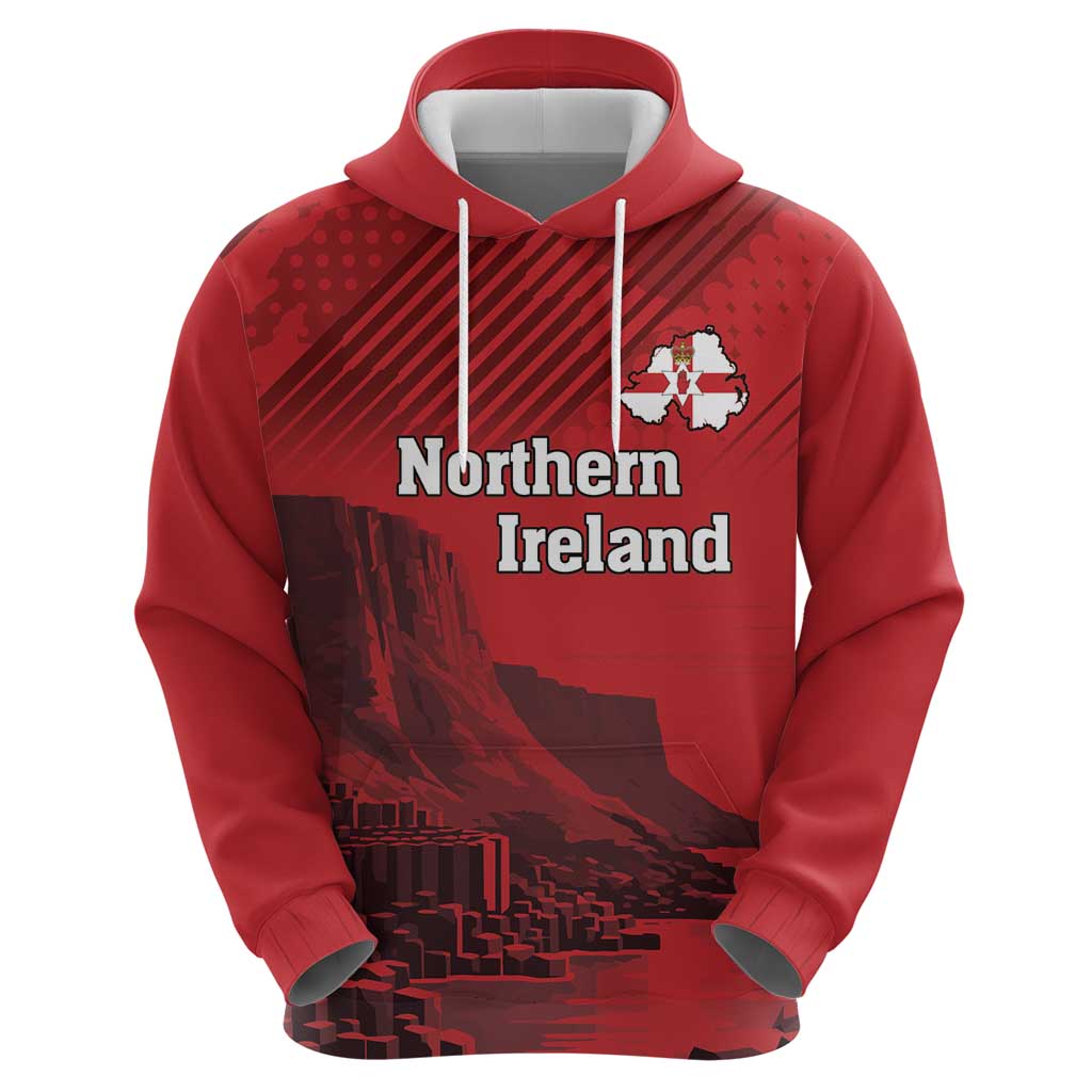 Personalized Northern Ireland Hoodie Giant’s Causeway Retro Style
