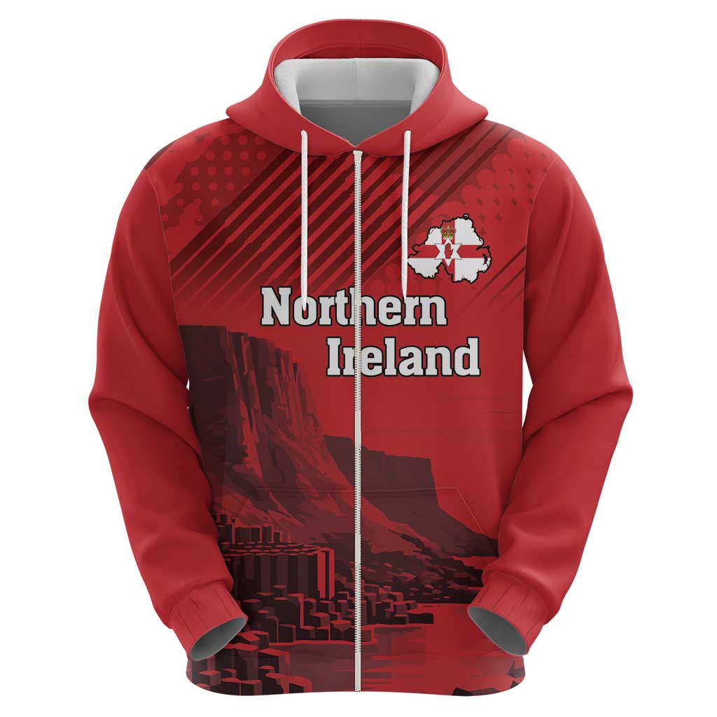 Personalized Northern Ireland Hoodie Giant’s Causeway Retro Style