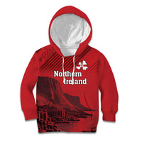 Personalized Northern Ireland Kid Hoodie Giant’s Causeway Retro Style
