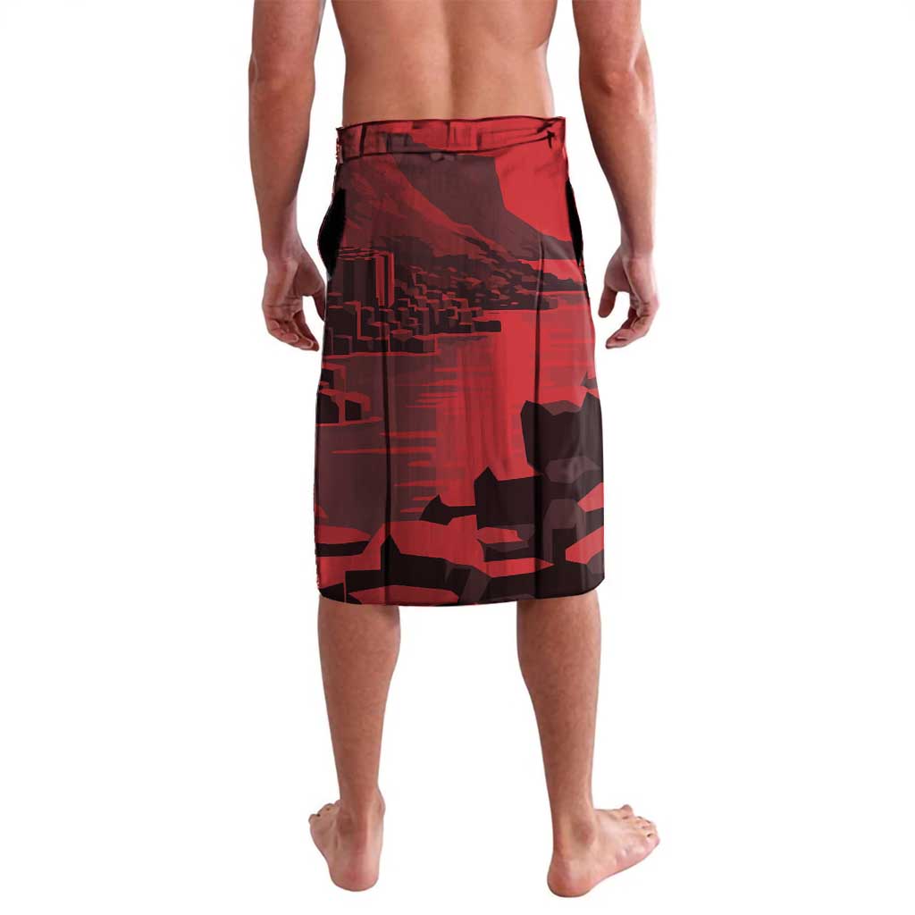 Personalized Northern Ireland Lavalava Giant’s Causeway Retro Style