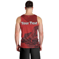 Personalized Northern Ireland Men Tank Top Giant’s Causeway Retro Style