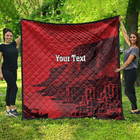 Personalized Northern Ireland Quilt Giant’s Causeway Retro Style