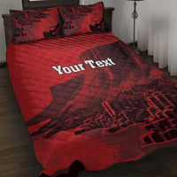 Personalized Northern Ireland Quilt Bed Set Giant’s Causeway Retro Style