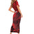 Personalized Northern Ireland Short Sleeve Bodycon Dress Giant’s Causeway Retro Style