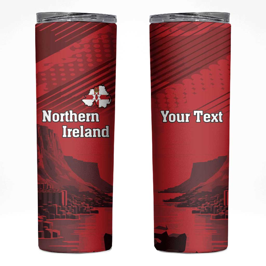 Personalized Northern Ireland Skinny Tumbler Giant’s Causeway Retro Style