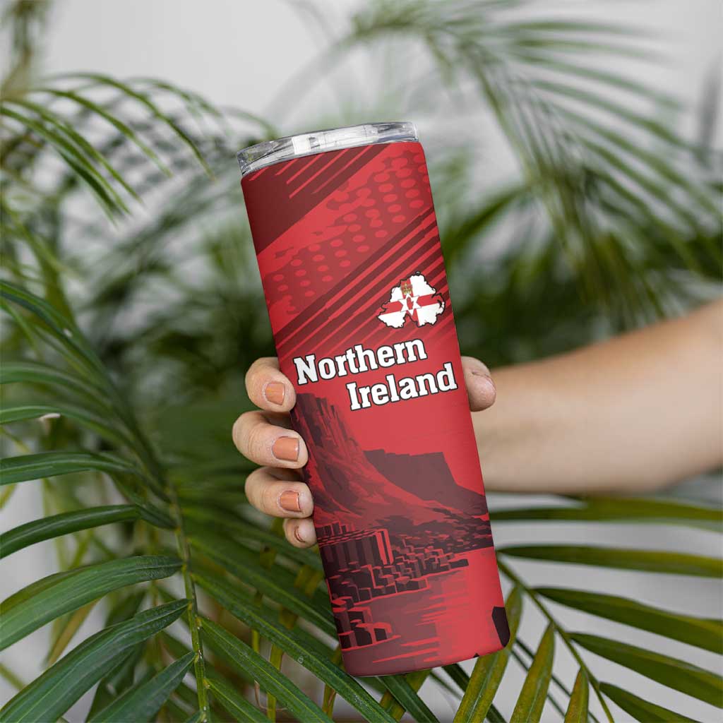 Personalized Northern Ireland Skinny Tumbler Giant’s Causeway Retro Style