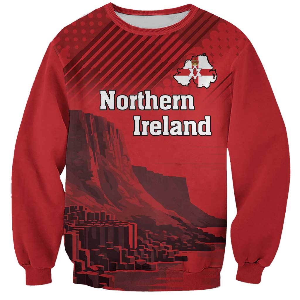 Personalized Northern Ireland Sweatshirt Giant’s Causeway Retro Style