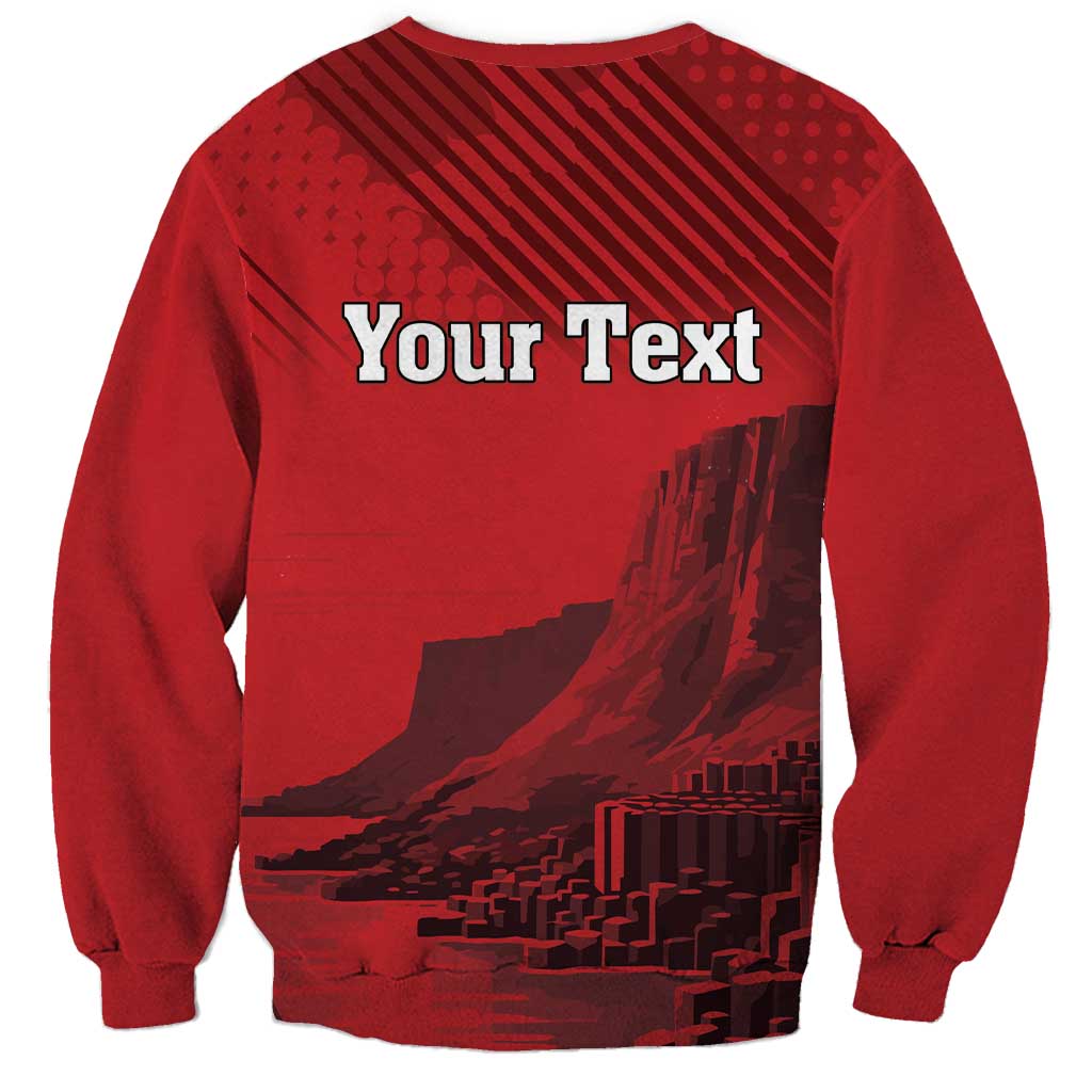 Personalized Northern Ireland Sweatshirt Giant’s Causeway Retro Style