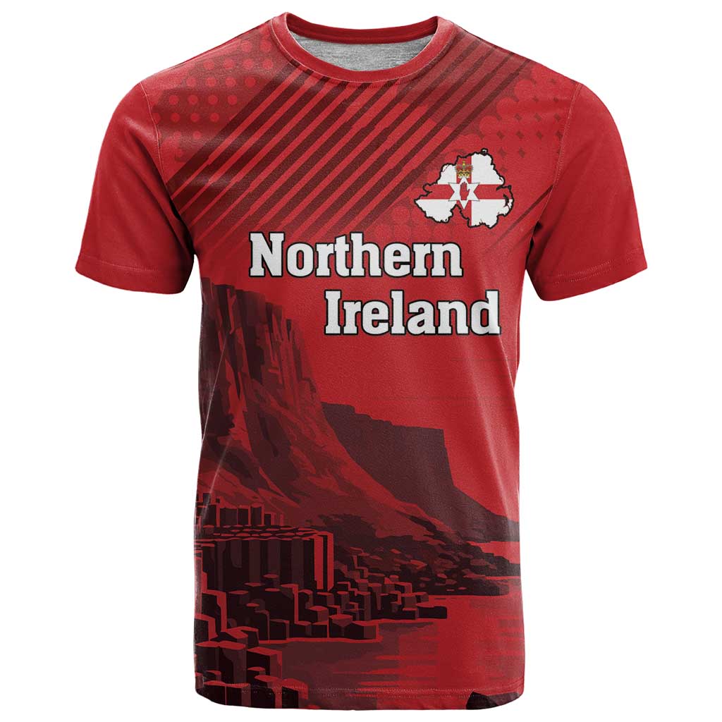 Personalized Northern Ireland T Shirt Giant’s Causeway Retro Style