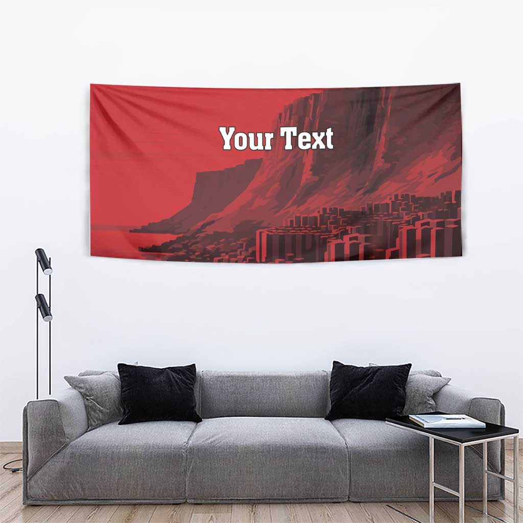Personalized Northern Ireland Tapestry Giant’s Causeway Retro Style