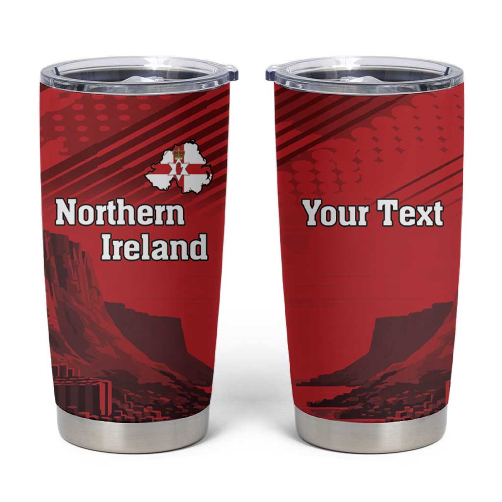 Personalized Northern Ireland Tumbler Cup Giant’s Causeway Retro Style