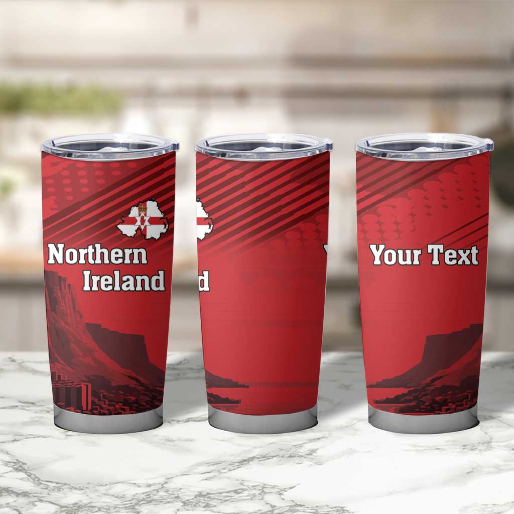 Personalized Northern Ireland Tumbler Cup Giant’s Causeway Retro Style