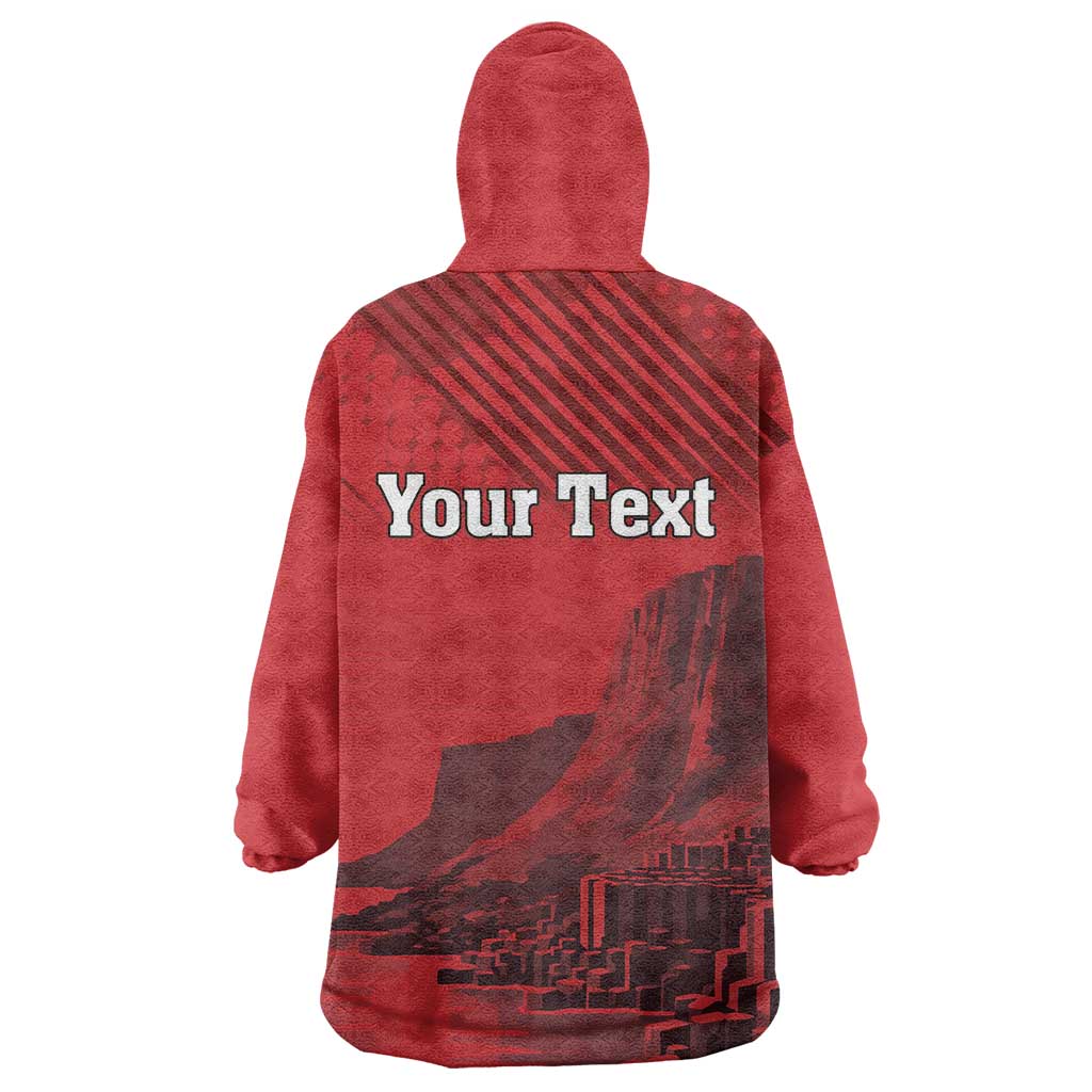 Personalized Northern Ireland Wearable Blanket Hoodie Giant’s Causeway Retro Style