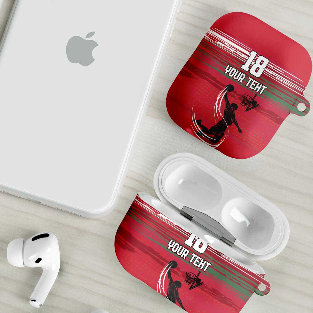 Hungary Basketball Custom AirPods Case Come On Magyars Grunge Style - Wonder Print Shop