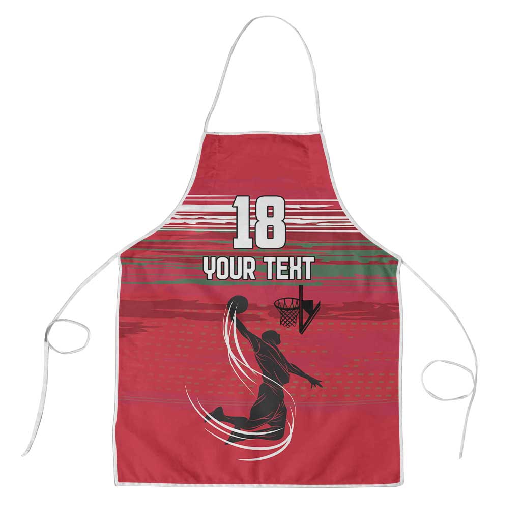 Hungary Basketball Custom Apron Come On Magyars Grunge Style - Wonder Print Shop