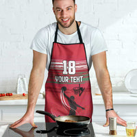 Hungary Basketball Custom Apron Come On Magyars Grunge Style - Wonder Print Shop