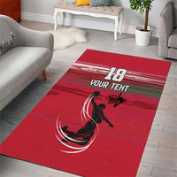 Hungary Basketball Custom Area Rug Come On Magyars Grunge Style - Wonder Print Shop