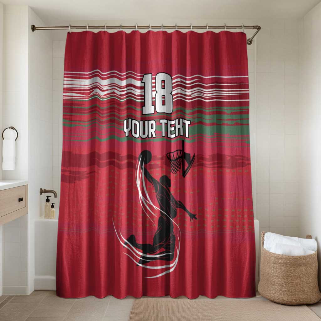 Hungary Basketball Custom Bathroom Set Come On Magyars Grunge Style - Wonder Print Shop