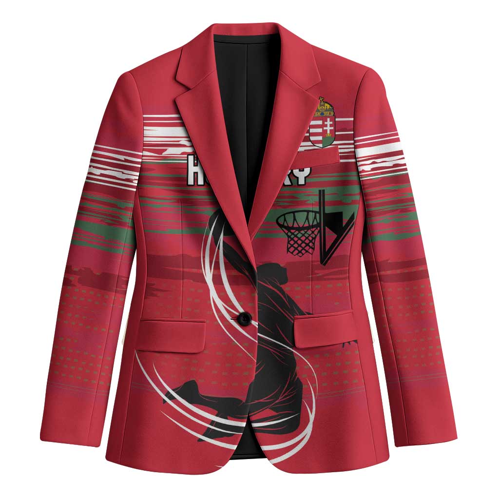 Hungary Basketball Custom Blazer Come On Magyars Grunge Style - Wonder Print Shop