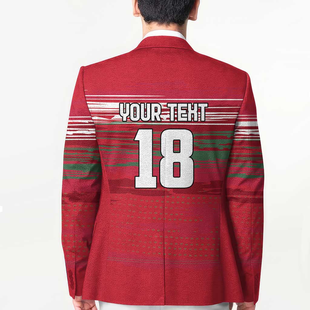 Hungary Basketball Custom Blazer Come On Magyars Grunge Style - Wonder Print Shop