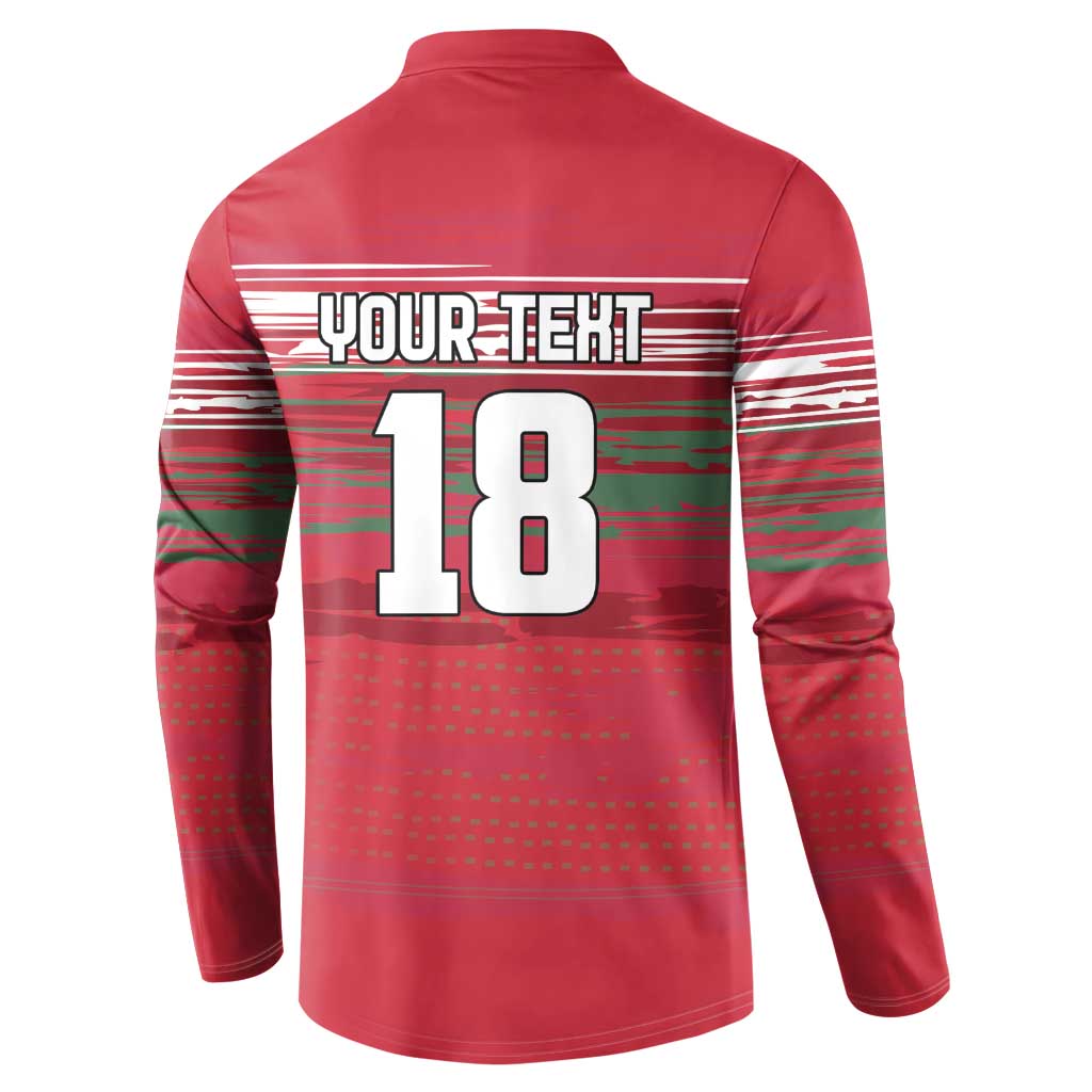 Hungary Basketball Custom Button Sweatshirt Come On Magyars Grunge Style - Wonder Print Shop