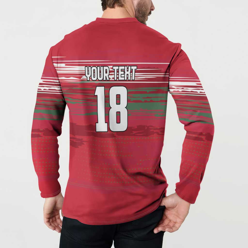 Hungary Basketball Custom Button Sweatshirt Come On Magyars Grunge Style - Wonder Print Shop