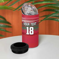 Hungary Basketball Custom 4 in 1 Can Cooler Tumbler Come On Magyars Grunge Style - Wonder Print Shop