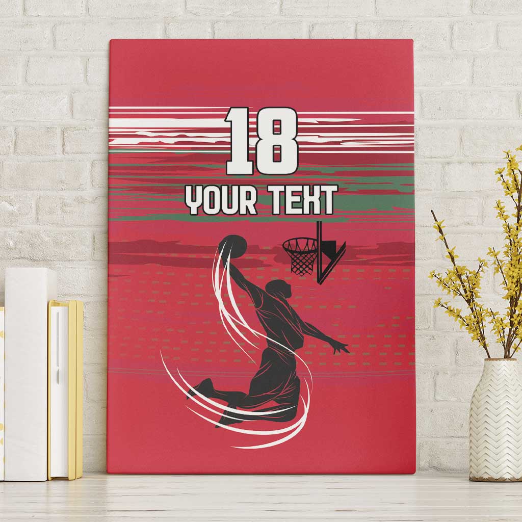 Hungary Basketball Custom Canvas Wall Art Come On Magyars Grunge Style - Wonder Print Shop