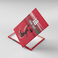 Hungary Basketball Custom Canvas Wall Art Come On Magyars Grunge Style - Wonder Print Shop