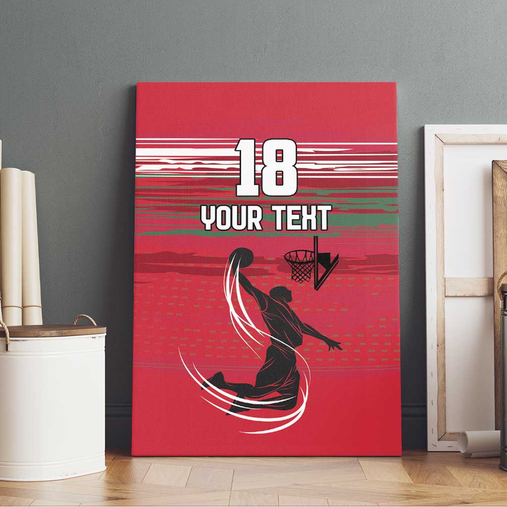 Hungary Basketball Custom Canvas Wall Art Come On Magyars Grunge Style - Wonder Print Shop