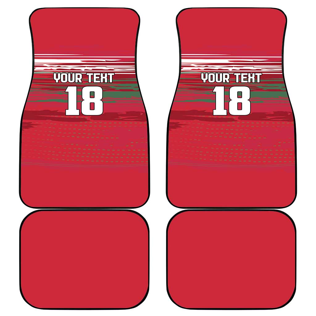 Hungary Basketball Custom Car Mats Come On Magyars Grunge Style - Wonder Print Shop