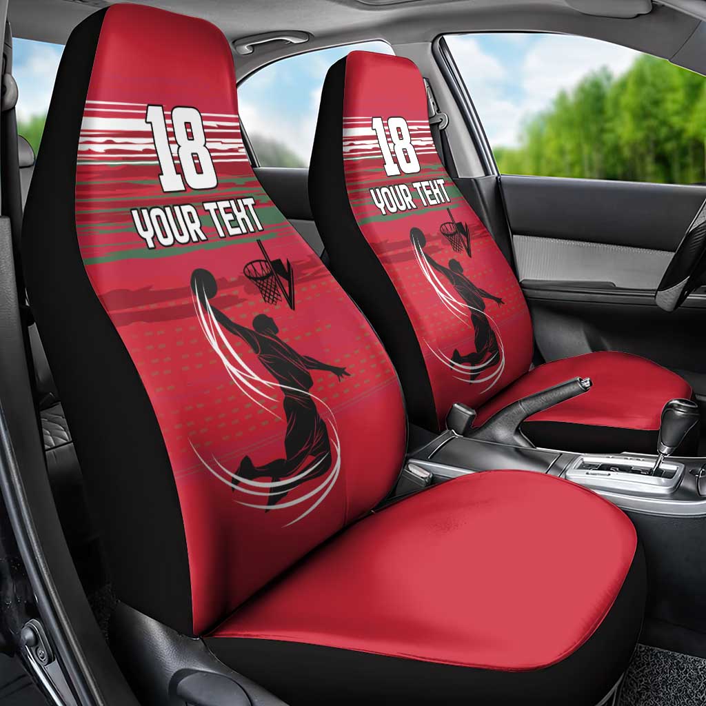 Hungary Basketball Custom Car Seat Cover Come On Magyars Grunge Style - Wonder Print Shop