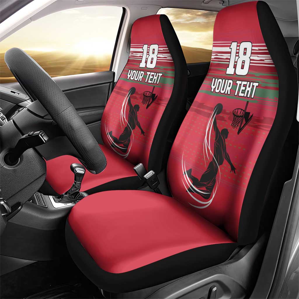 Hungary Basketball Custom Car Seat Cover Come On Magyars Grunge Style - Wonder Print Shop
