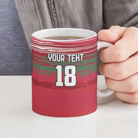 Hungary Basketball Custom Ceramic Mug Come On Magyars Grunge Style - Wonder Print Shop