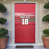 Hungary Basketball Custom Door Cover Come On Magyars Grunge Style - Wonder Print Shop