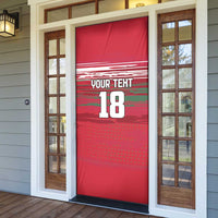 Hungary Basketball Custom Door Cover Come On Magyars Grunge Style - Wonder Print Shop