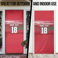 Hungary Basketball Custom Door Cover Come On Magyars Grunge Style - Wonder Print Shop