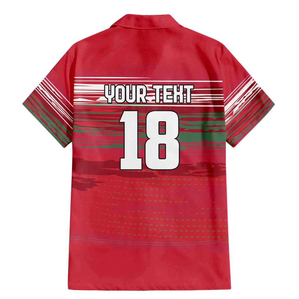 Hungary Basketball Custom Family Matching Mermaid Dress and Hawaiian Shirt Come On Magyars Grunge Style - Wonder Print Shop