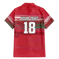 Hungary Basketball Custom Family Matching Mermaid Dress and Hawaiian Shirt Come On Magyars Grunge Style - Wonder Print Shop